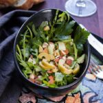 Bild mit einem Oliven Sellerie Salat