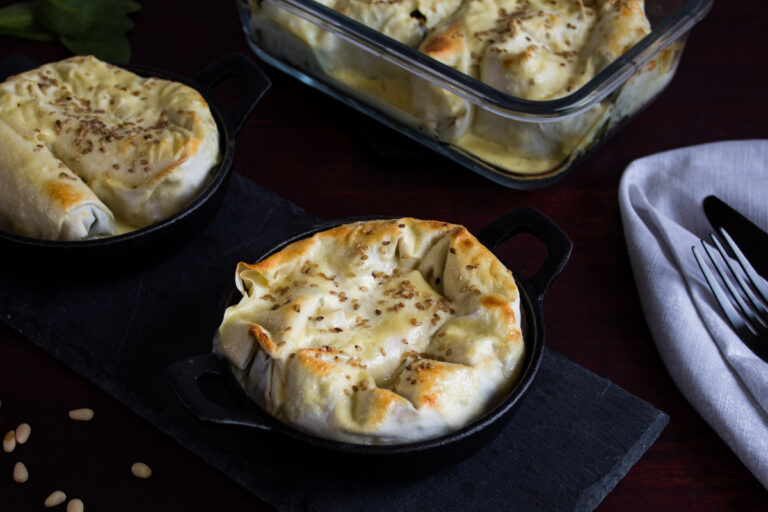 Börek mit Spinat, Maronen und Feta - Aus Lauras Küche