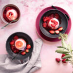 Erdbeer-Holunder-Parfait
