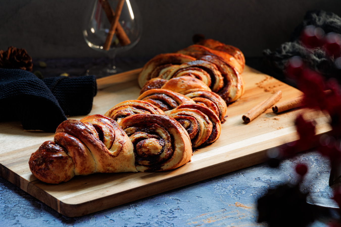 Kanellängd – ein schwedischer Zimtstrudel