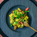 Avocado Risotto Guacamole vegan