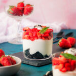 Erdbeer Oreo Skyr Dessert