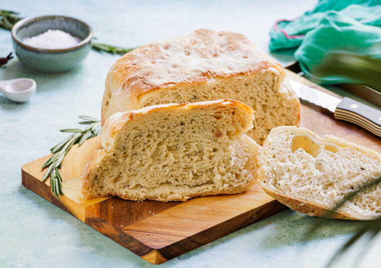 Pane Cafone mit Rosmarin