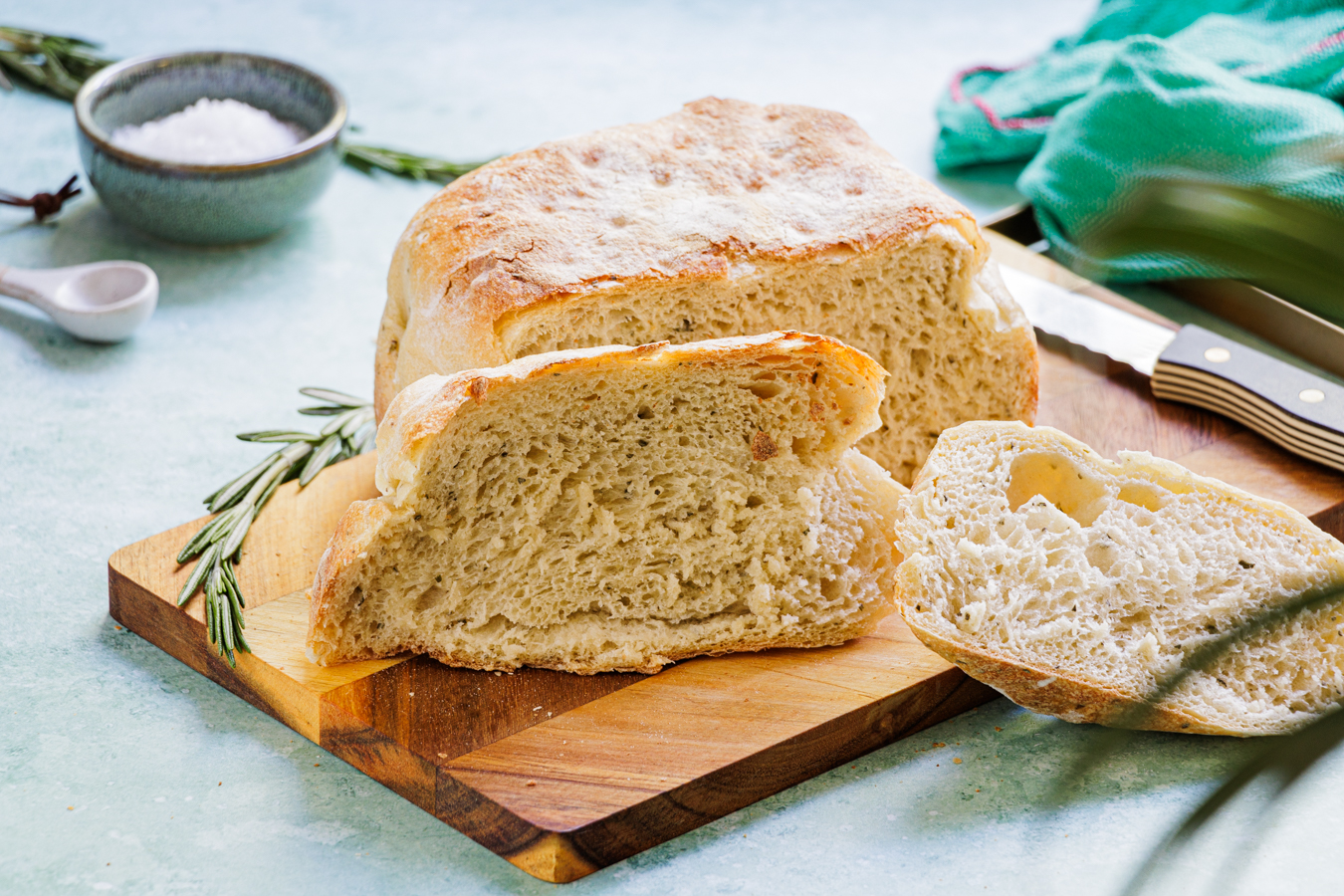 Pane Cafone mit Rosmarin