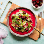 Hirse rote Bete Kirschen Zucchini