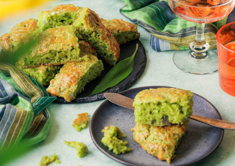 Bärlauch Mozzarella Scones