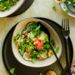 Zucchini Petersilien Salat
