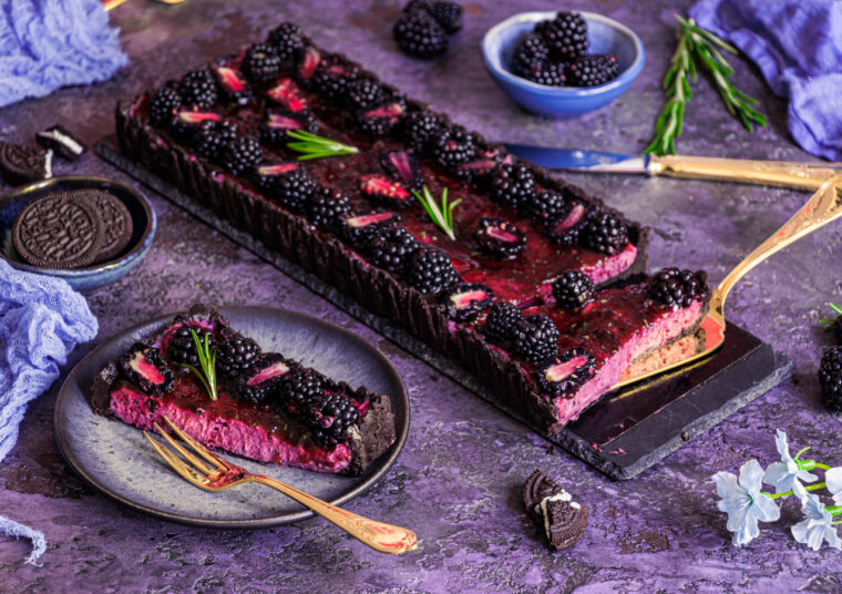 Brombeer Schokoladen Tarte